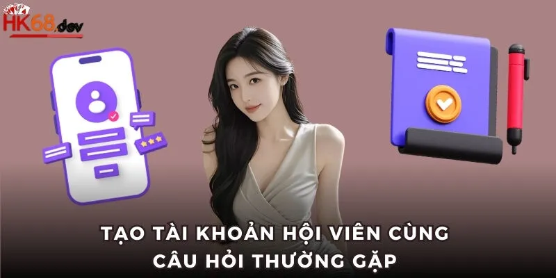 Tạo tài khoản hội viên cùng câu hỏi thường gặp 2025