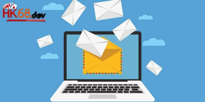 Gửi thông tin qua email để trình bày vấn đề khó khăn